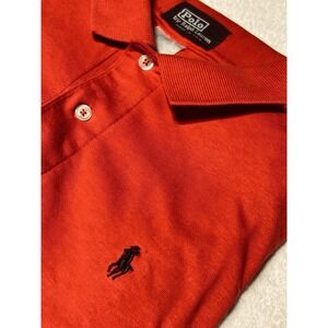 Polo Ralph Lauren Mens Vintage Made In USA Ref Short Sleeve Polo Shirt Size L